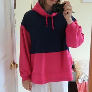 90s funnel neck sweatshirt (and pants!)